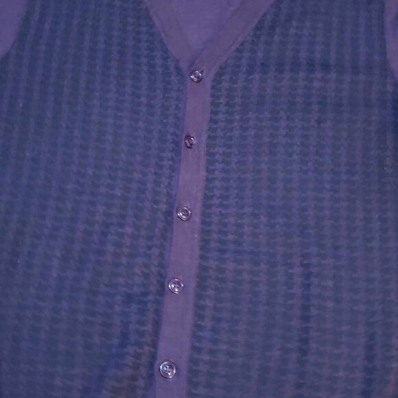 VINTAGE  90s Wool blend COBAIN grandpacore Cardigan! Grunge Era - Picture 4 of 8